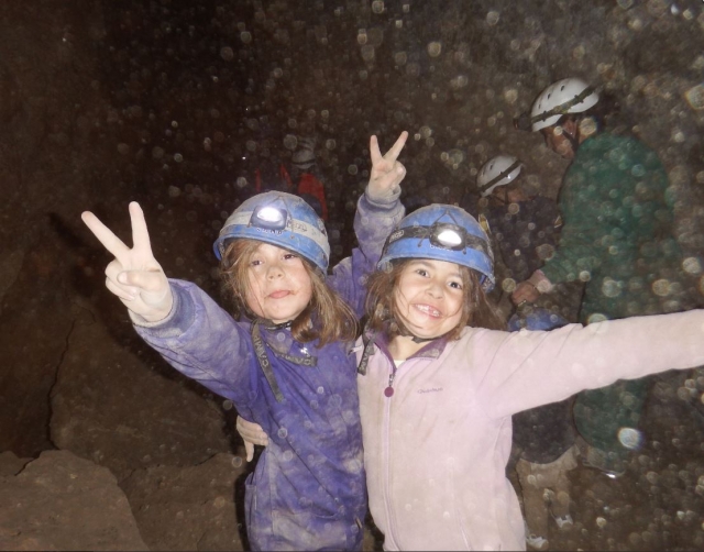  Nos petits spéléologues