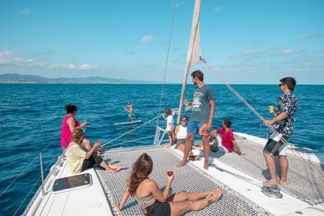  Catamaran côte catalane