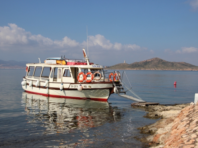 Ruta en barco a Isla Grossa