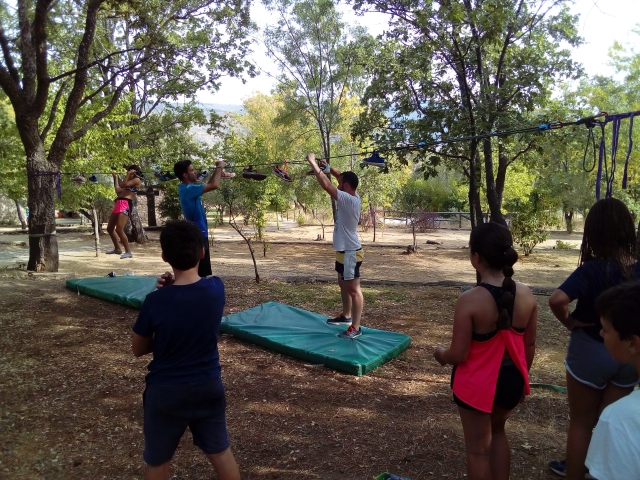 Juegos para campistas en verano