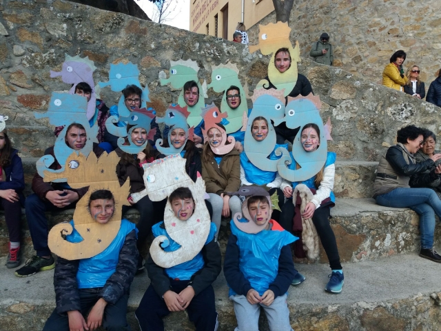 Foto de amigos en el campamento