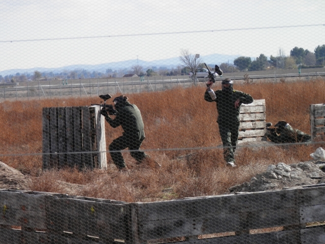  giocando a paintball ad albacete 