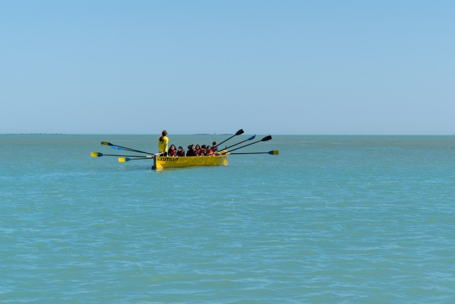  Canoes in the Mediterranean 