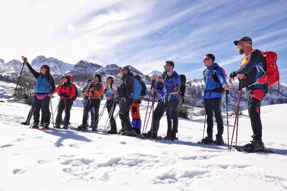 Pronti per l'avventura con le ciaspole Pronti per l'avventura con le ciaspole