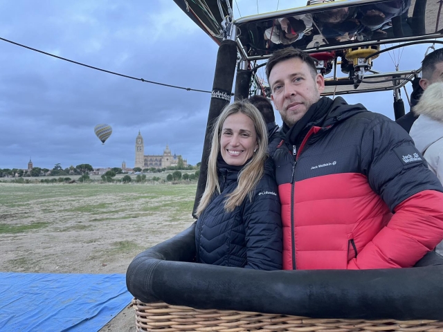 Vuelo en globo en pareja