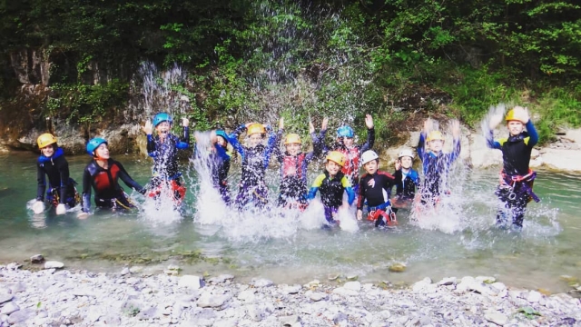  Rafting durante il campo 