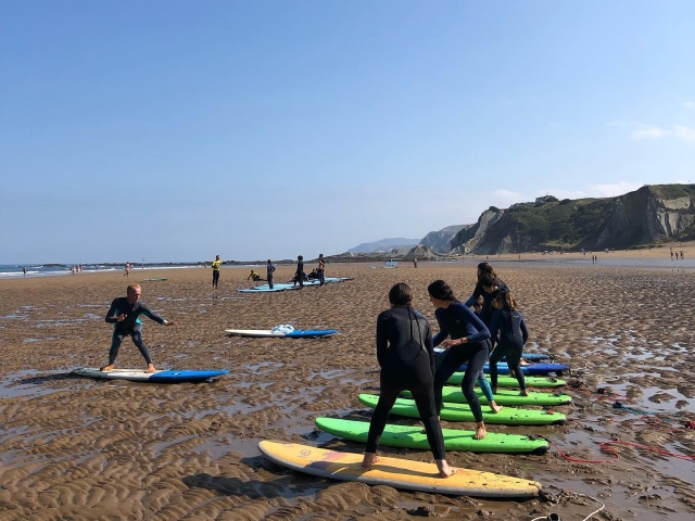 Apprendre à surfer 