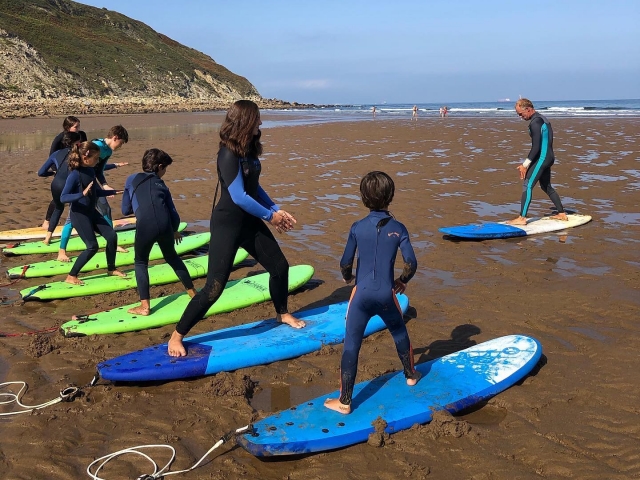  Cours de surf 