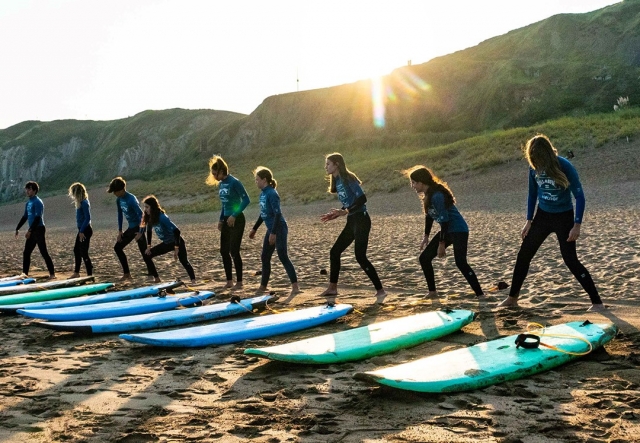 Clases de surf