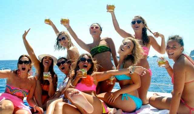 Celebracion a bordo