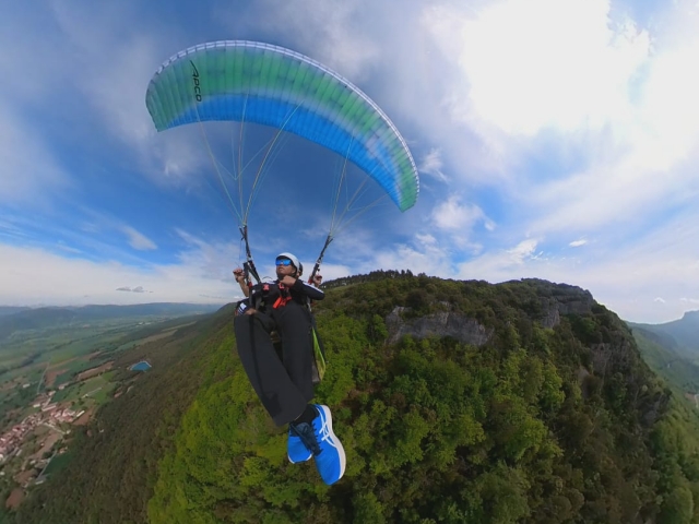  Vol en parapente biplace depuis Ribaflecha 