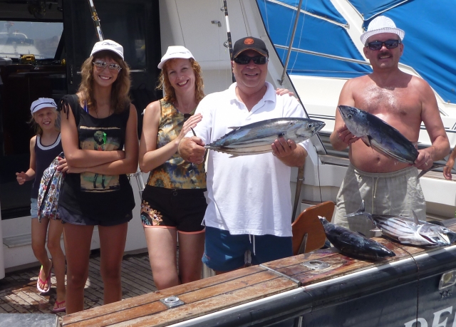 familia de pesca