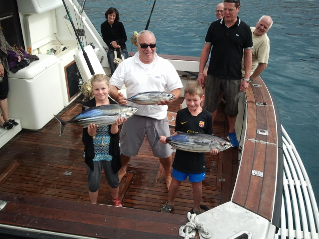 Pescando con los peques