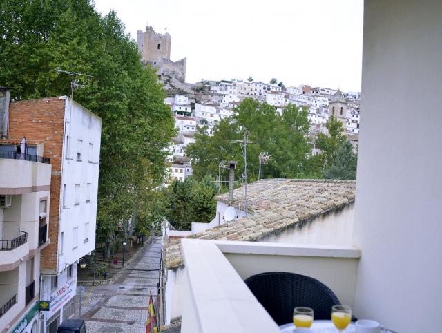 Las bonitas vistas desde el alojamiento