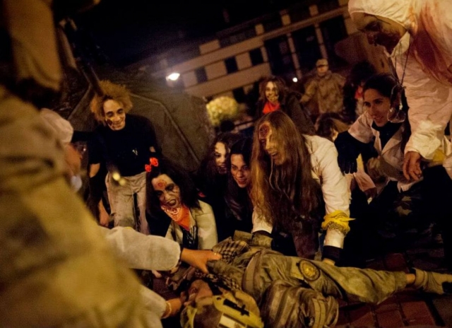 Military devoured 
