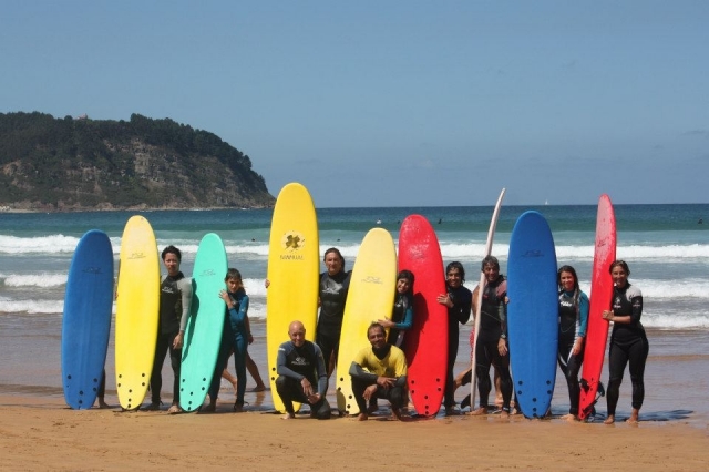  Tutti gli studenti di surf