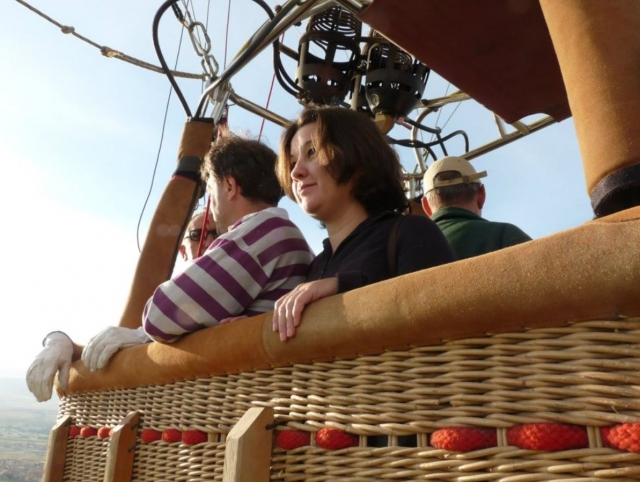 Ballonflug durch Toledo 