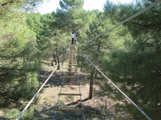 Escalera horizontal