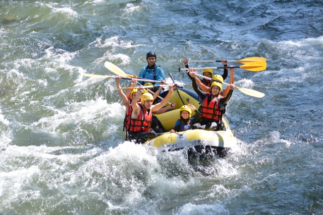  Rafting auf dem Fluss Noguera Pallaresa 