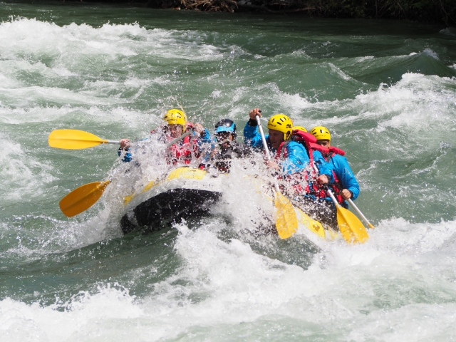  Rafting üben 
