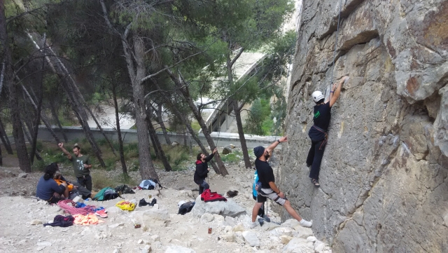 En la roca