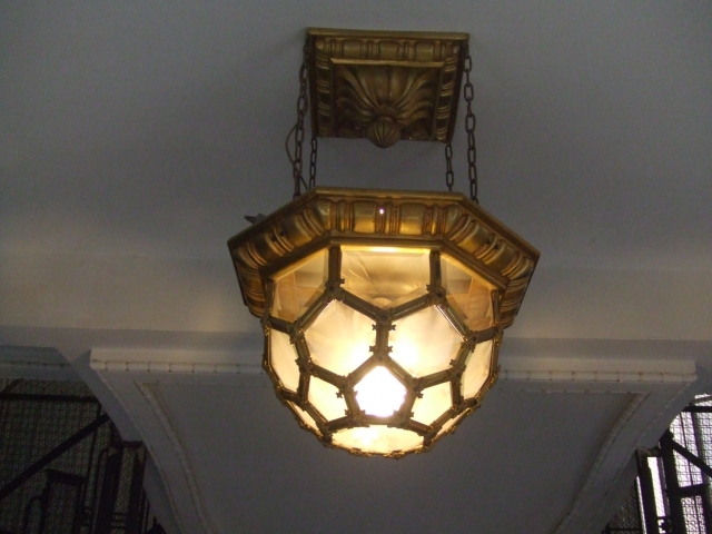 Lampara del museo