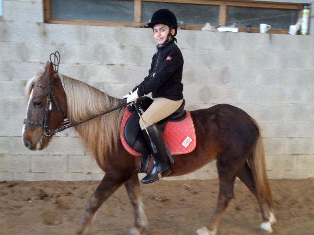 Clase de equitacion en Palencia