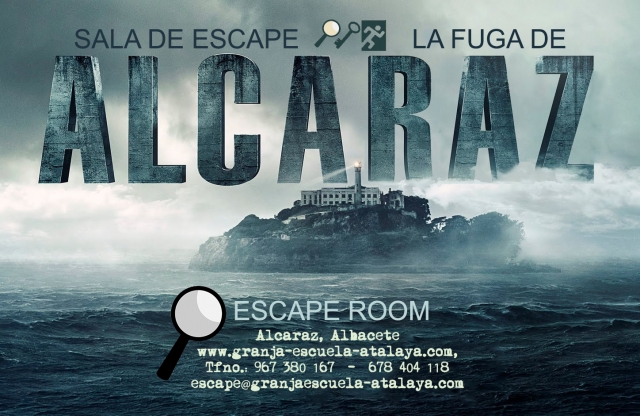  Sala de fuga da ilha de Alcaraz 