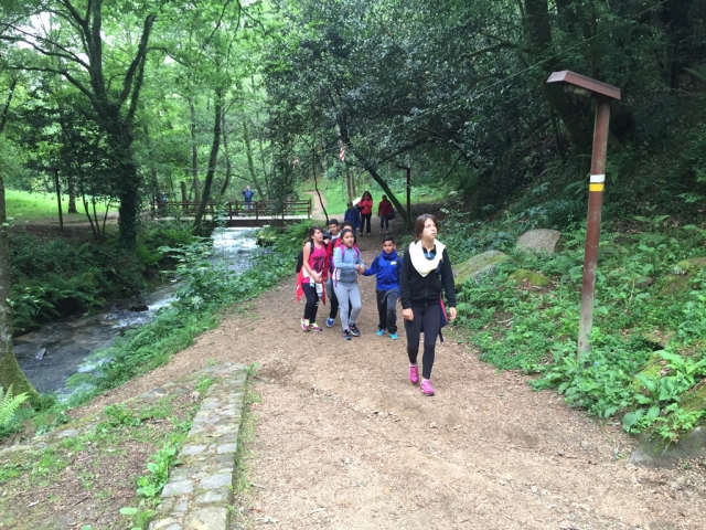 Practicar senderismo en Pontevedra