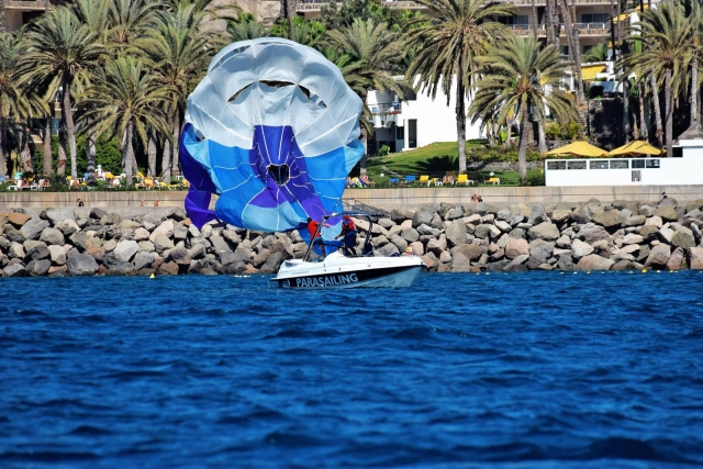  Parasailing nas Ilhas Canárias 