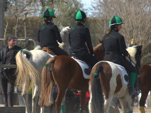 Com nossos cavalos 