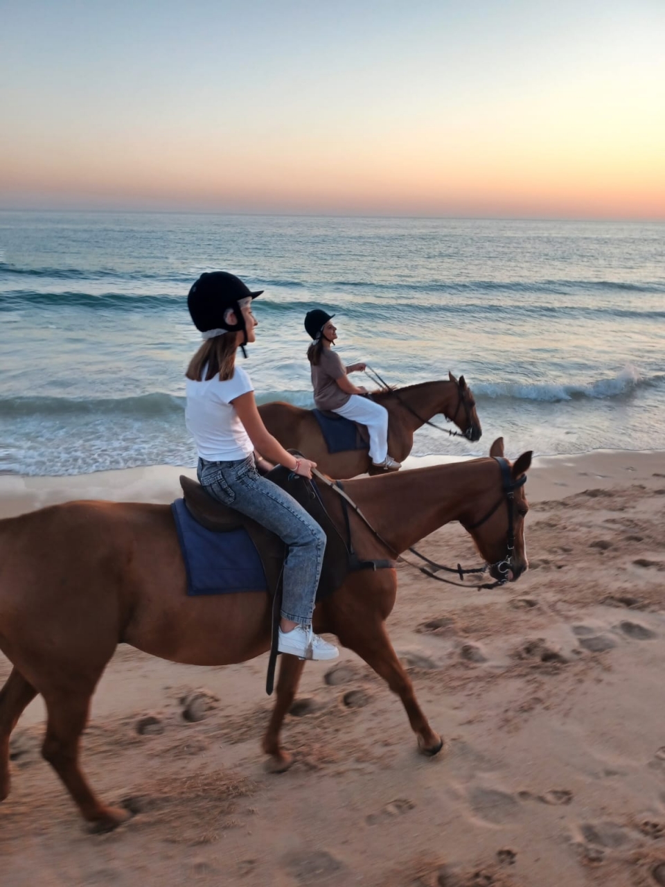 Cabalgamarra por la playa