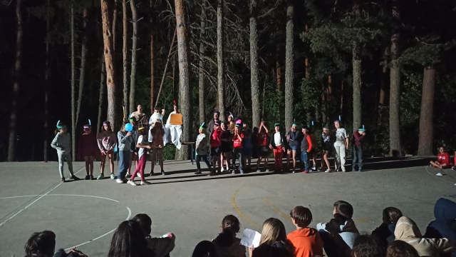  Night Velada during the camp 