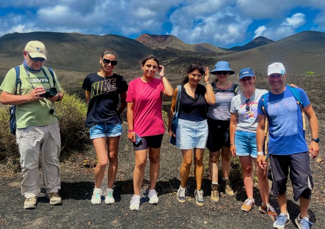  Amigos em Timanfaya 