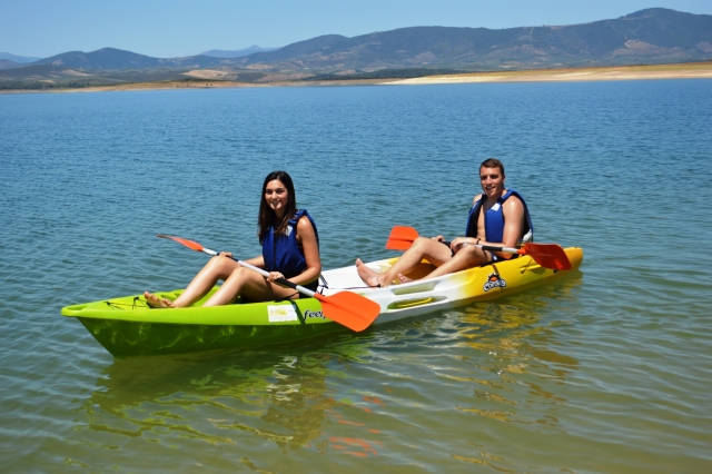  Double kayak ride 