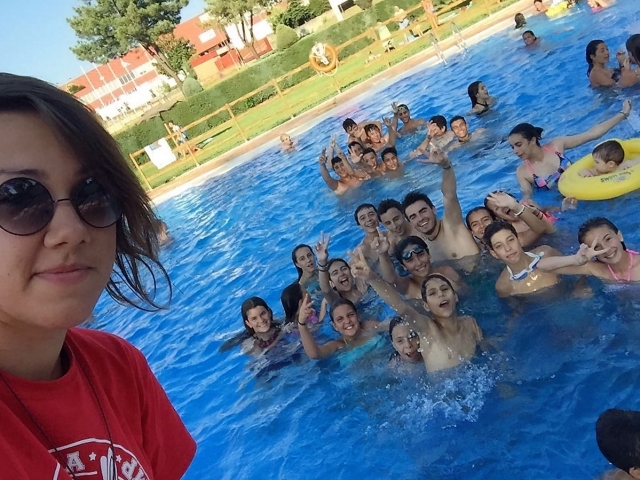 Saludando