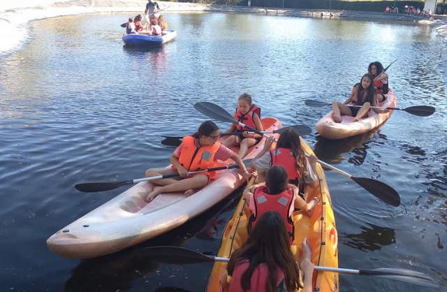 día de kayaks