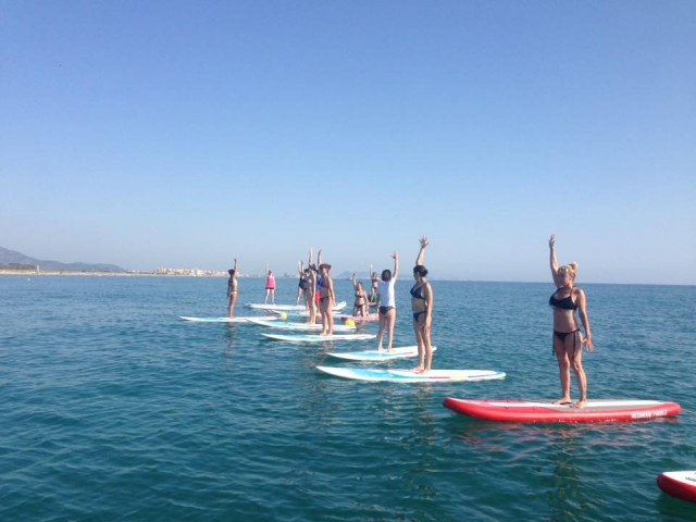  Gruppo di paddle surf 