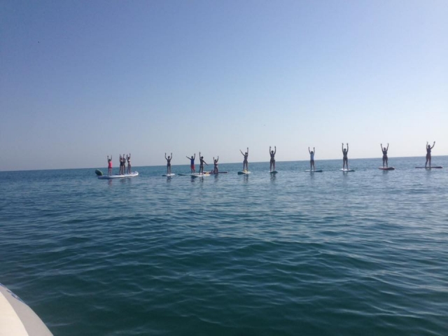  Fila di paddle surf