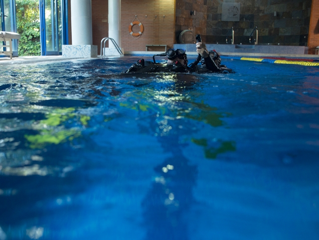 Experiencia de buceo en Madrid
