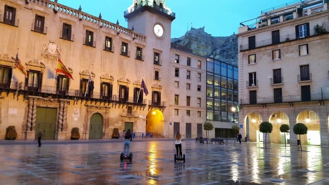 Percorso in segway Alicante 