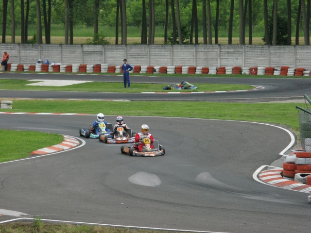 Outdoor go-karting circuit