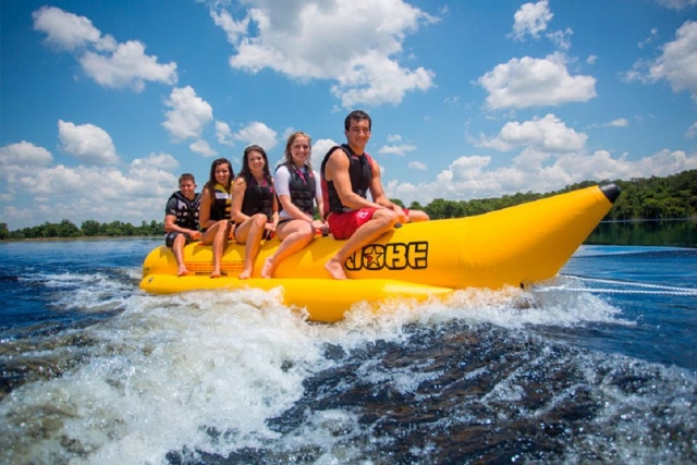 La divertida banana boat