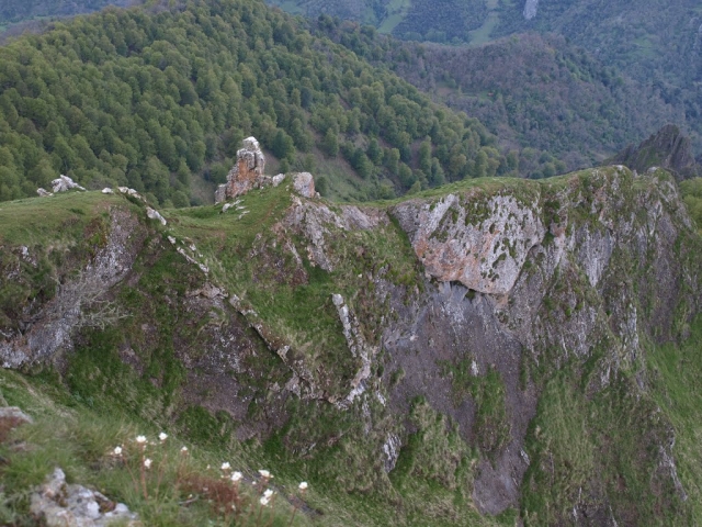  Aufstieg auf die Berge 
