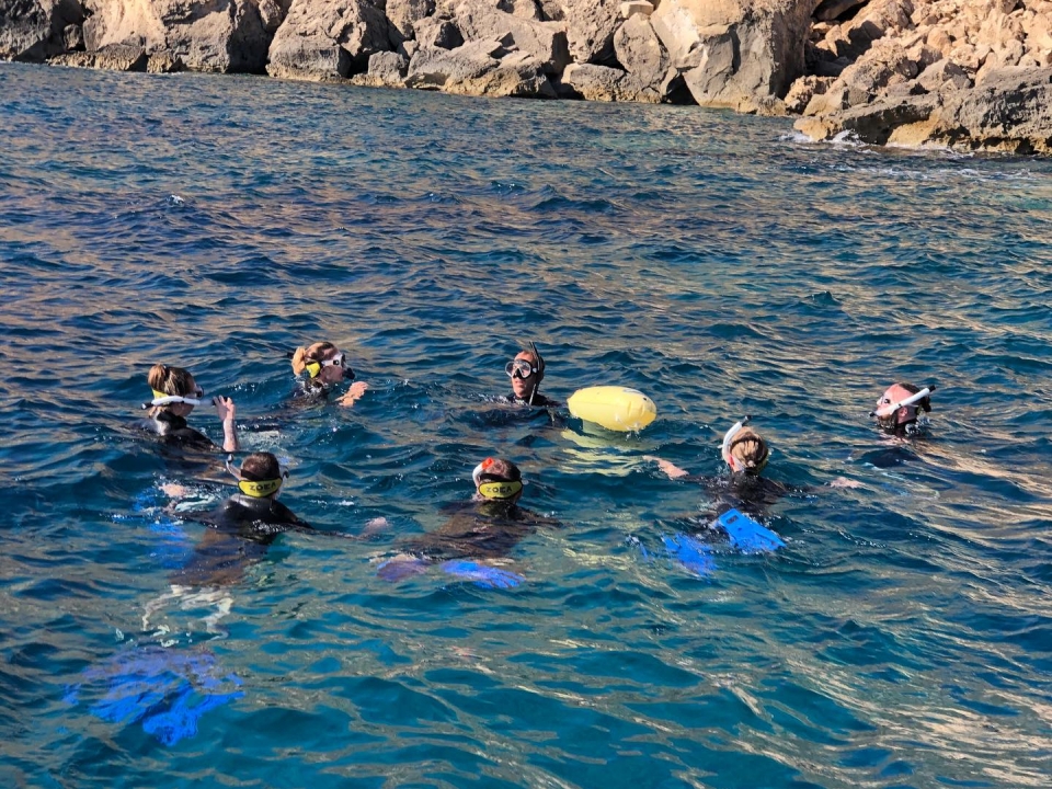 Grupo de buceadores