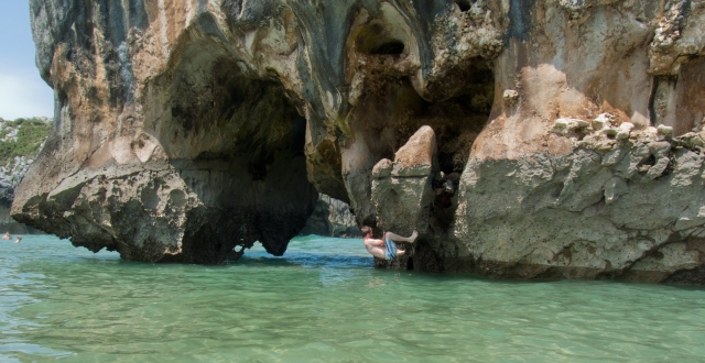  climbing beautiful cliffs 
