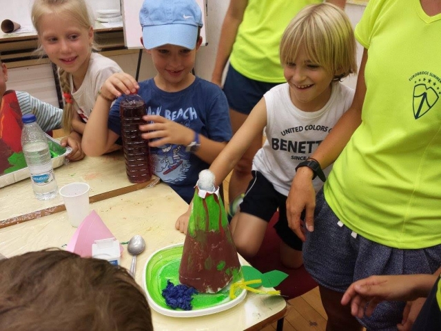  Building a volcano 