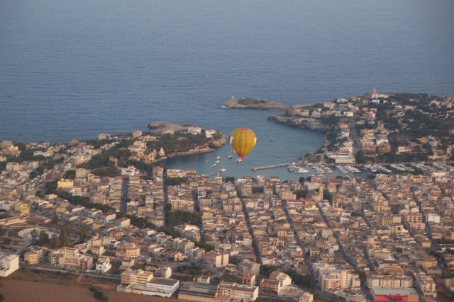 mallorca a vista de pajaro