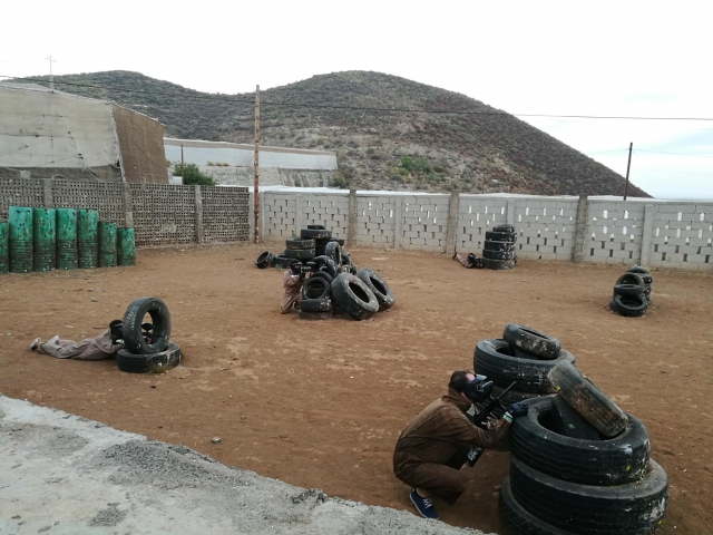 Paintball para teambuilding en Tenerife