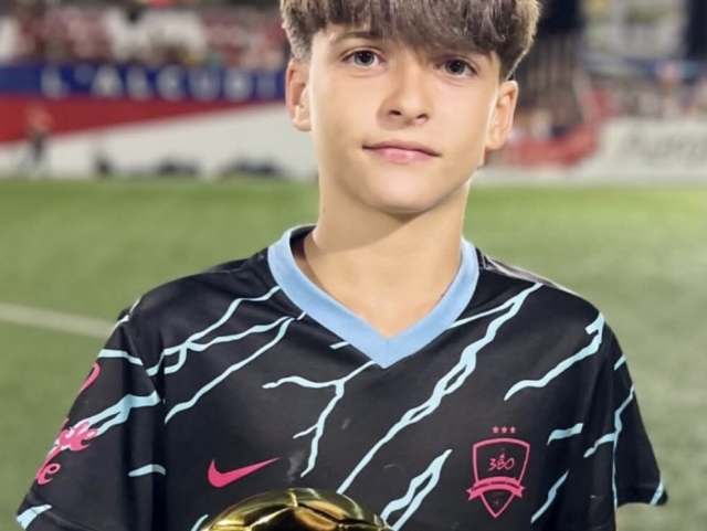 Entrenamientos del campamento de futbol